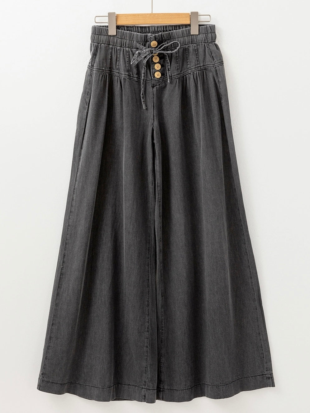 Drift Away Denim Palazzo Pants