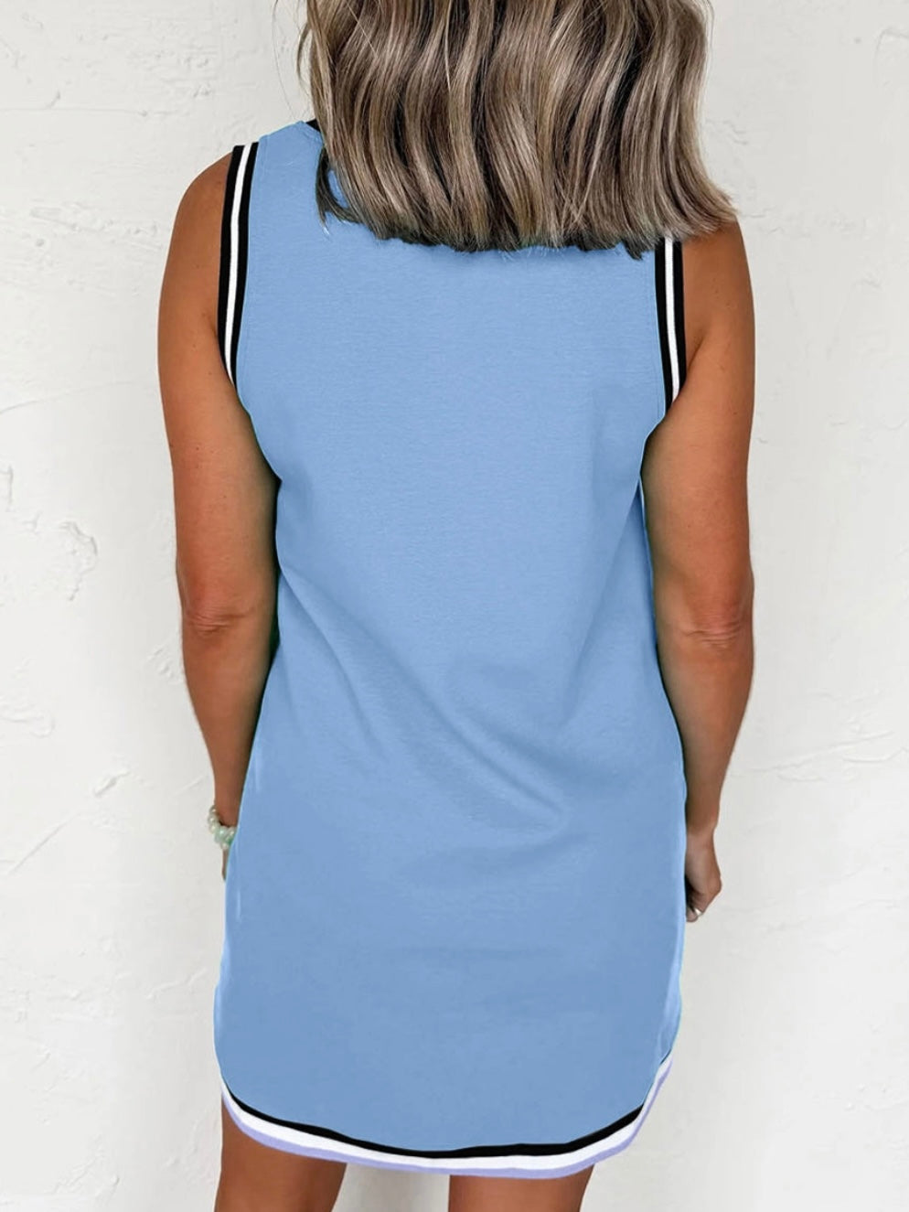 Varsity Vibes Tank Dress