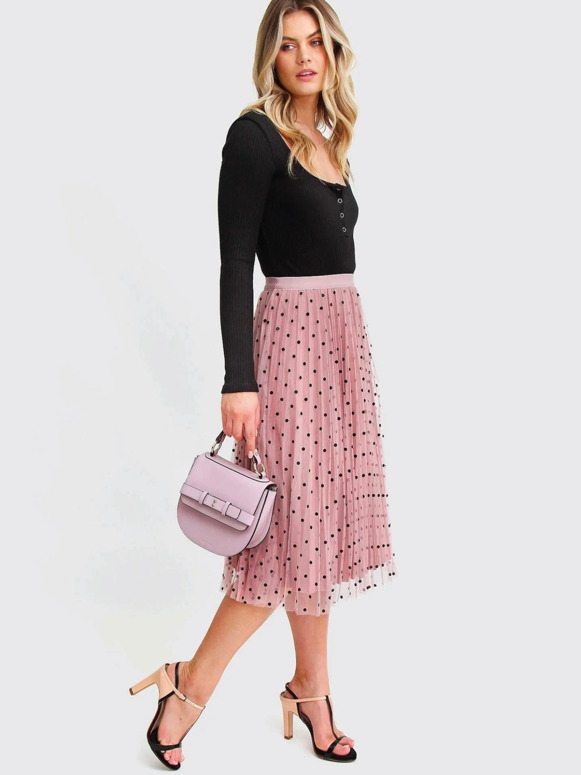 Mixed In Pink Reversible Skirt
