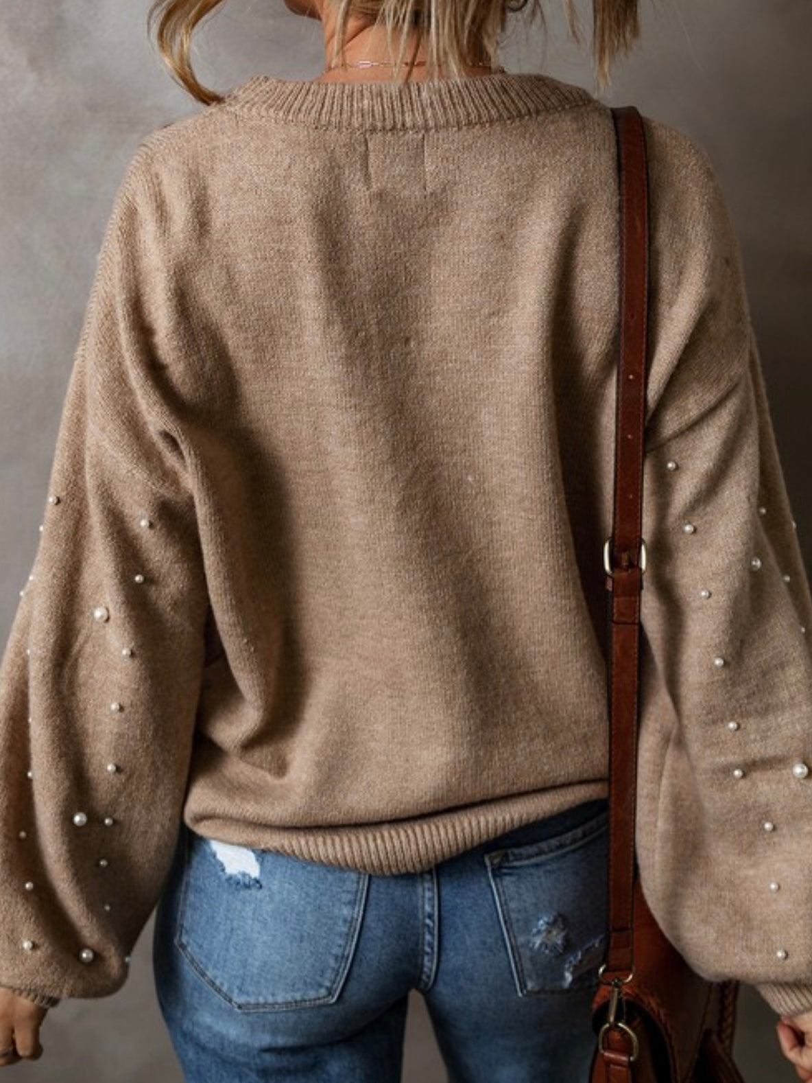 Pearled Sweater
