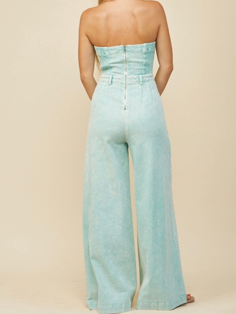 Aqua Bloom Jumpsuit
