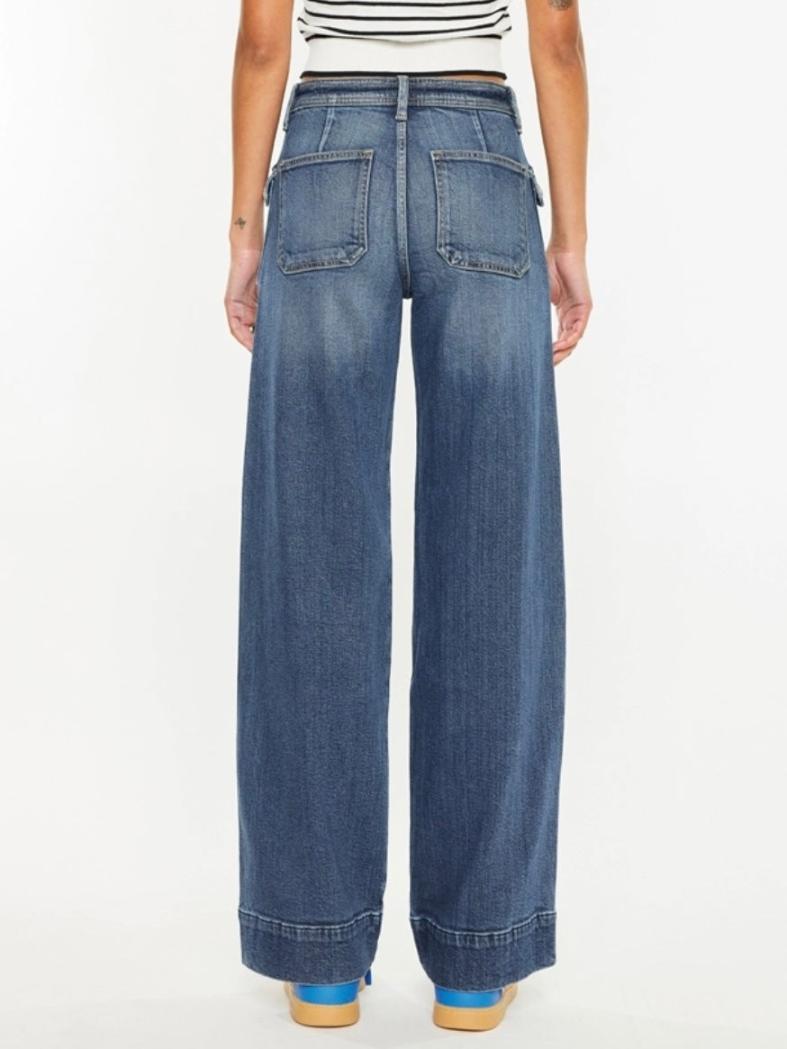 Full Utility Wide Leg Jeans
