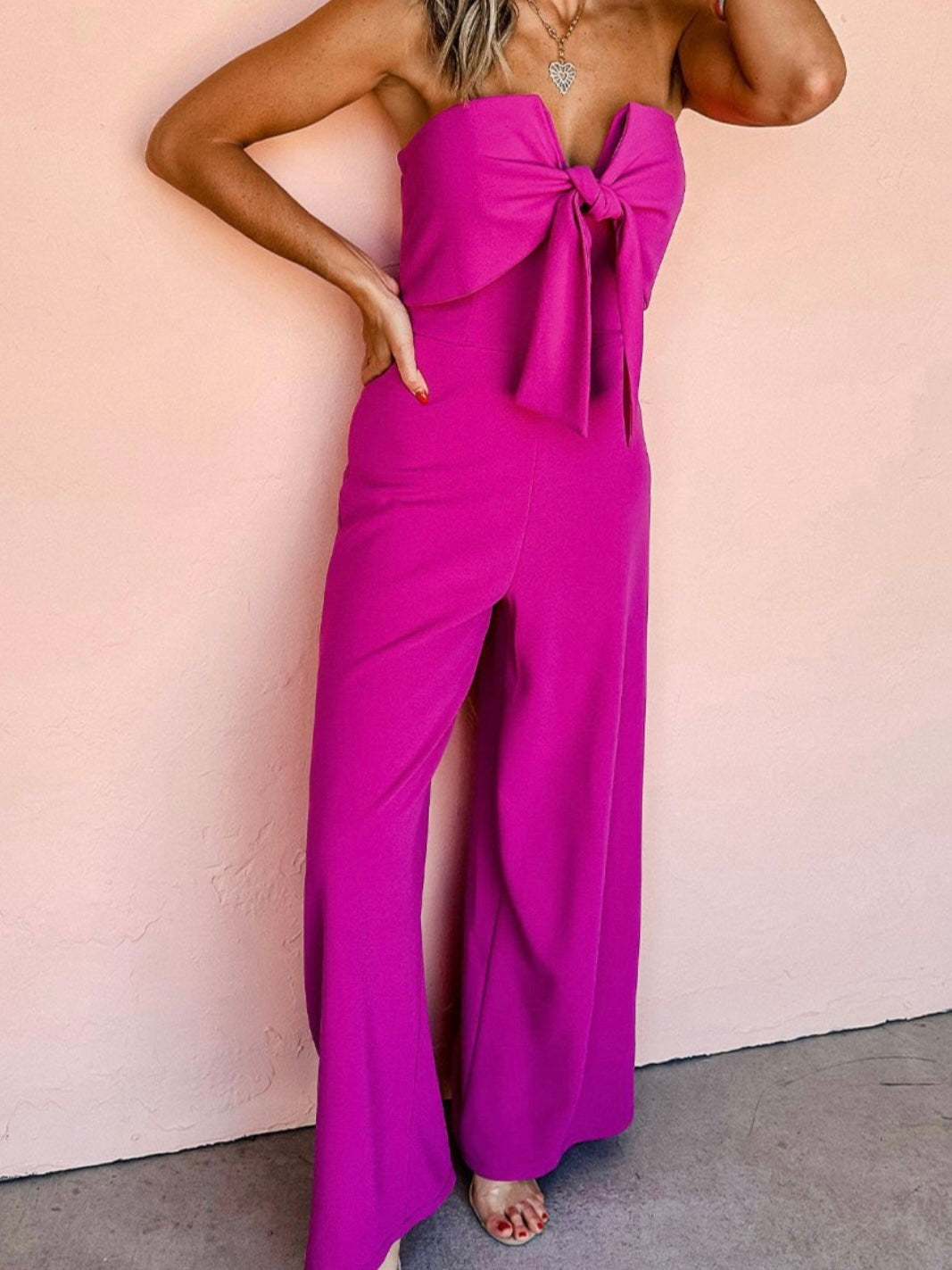 Down In Front Jumpsuit