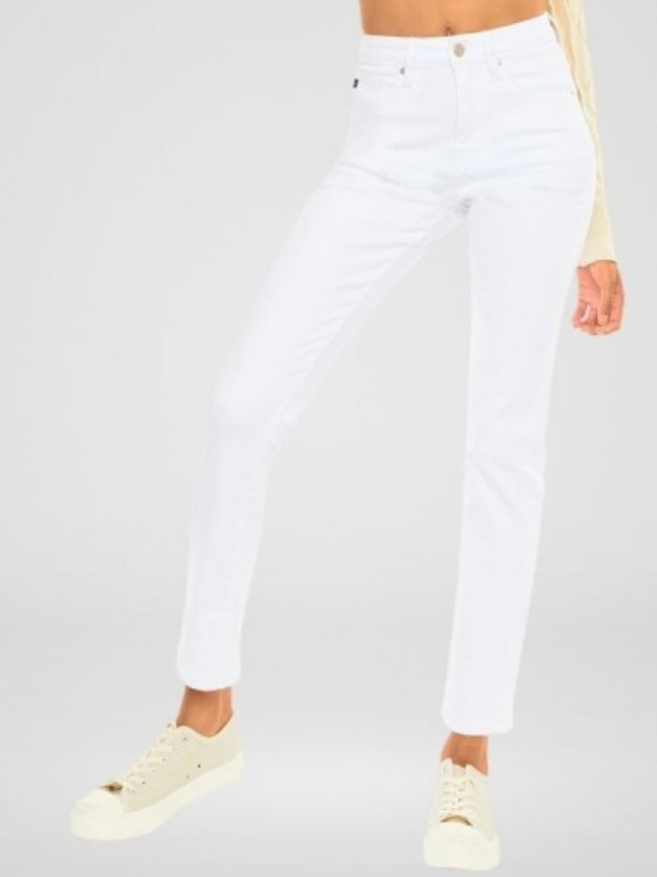Kancan White Skinny Stretch Jeans
