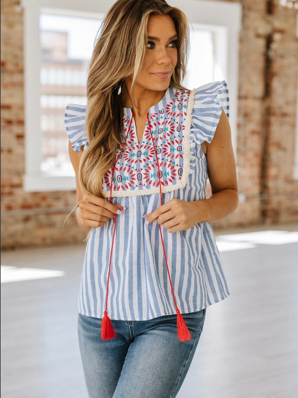 Set Sail Stripe Top