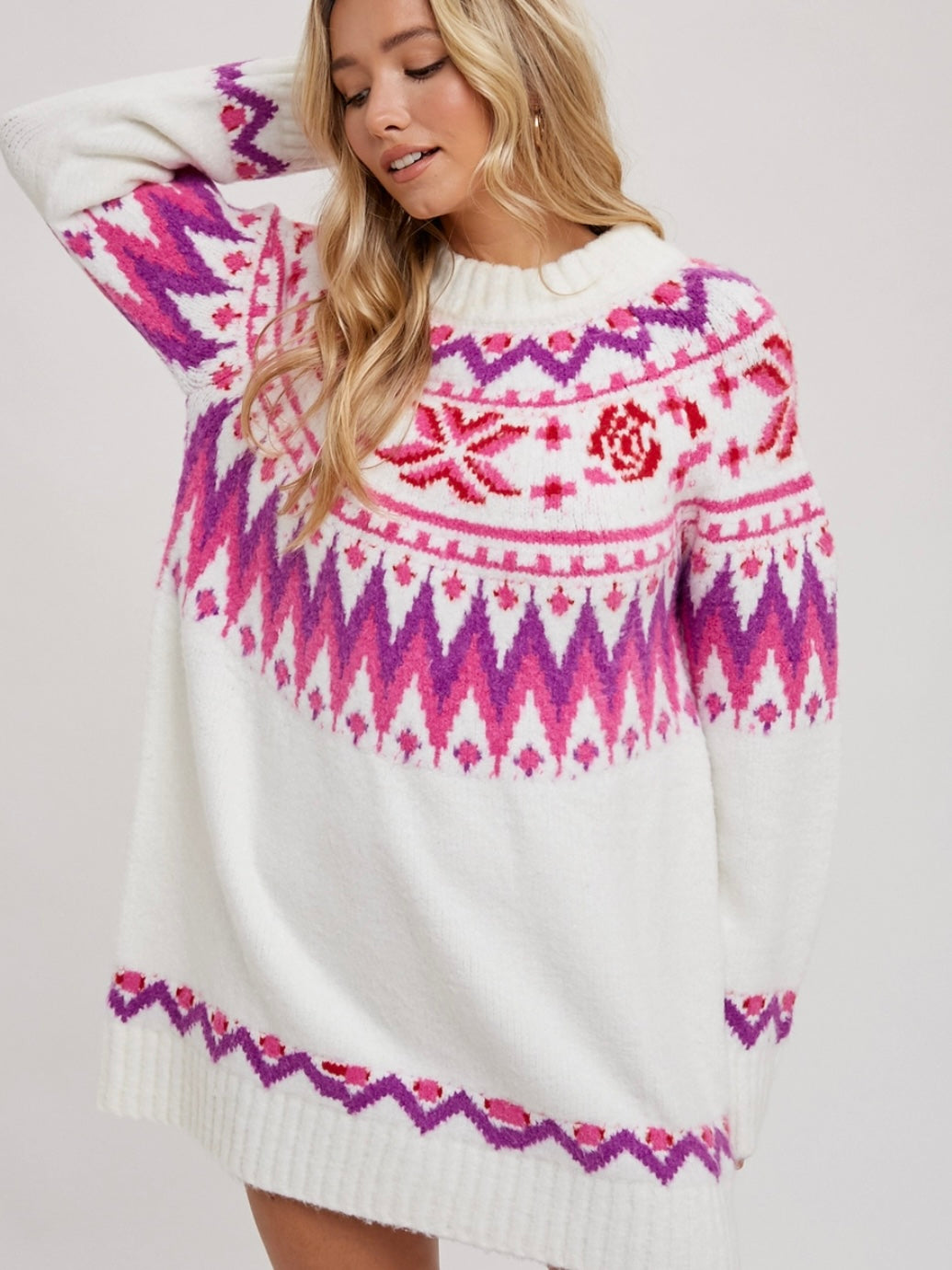 Ski Lodge Tunic Sweater