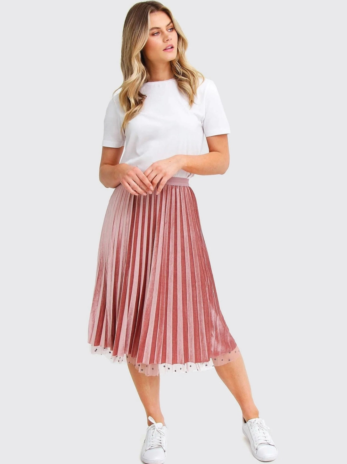 Mixed In Pink Reversible Skirt