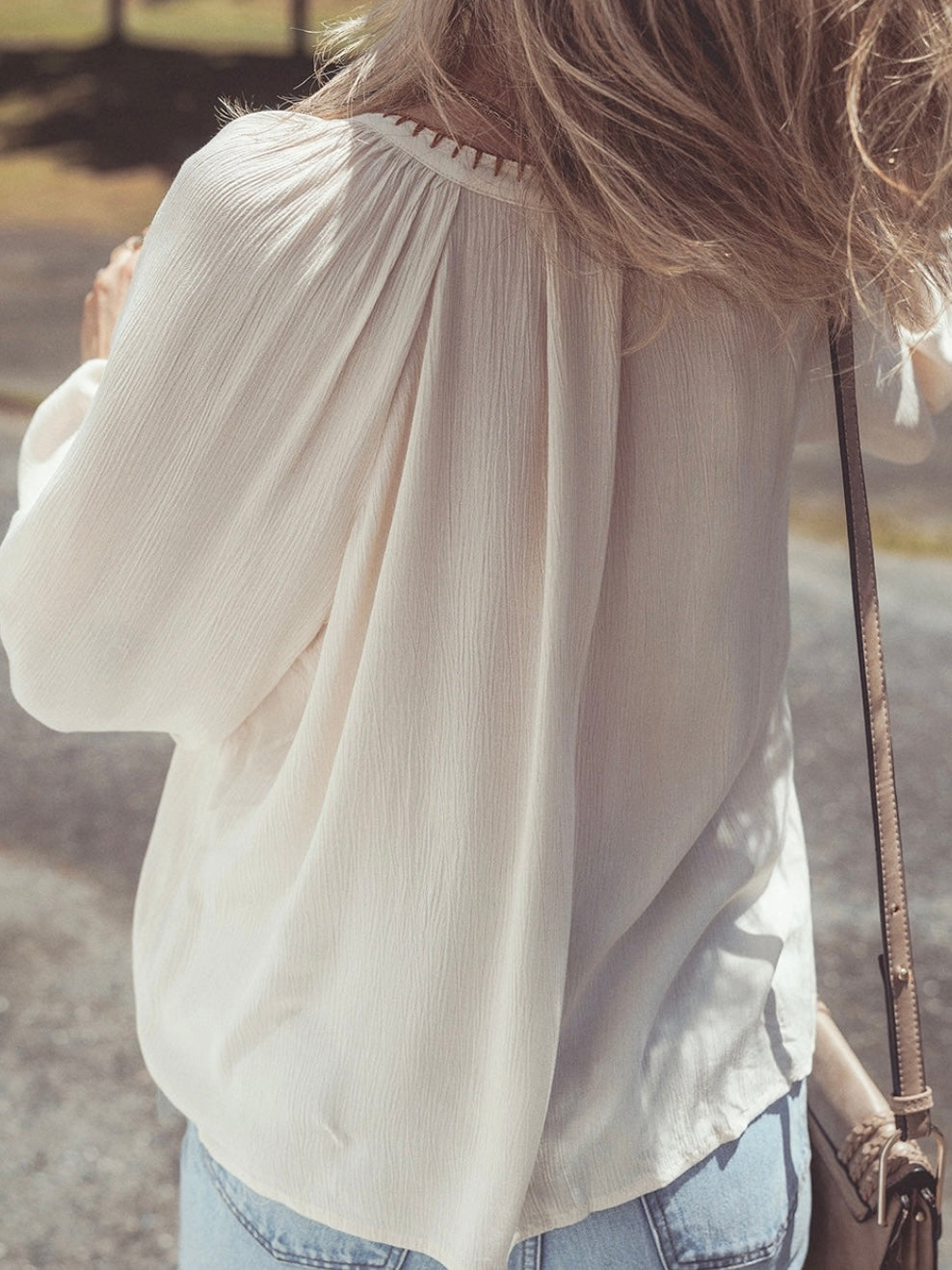 Blossom Breeze Embroidered Top