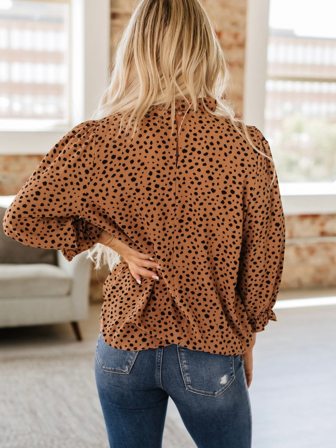 Hot to Dot Blouse