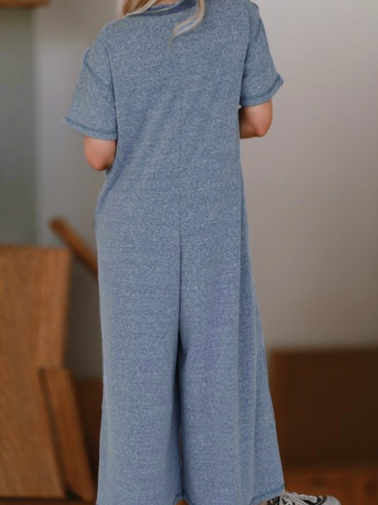 Indigo Utility Jumpsuit