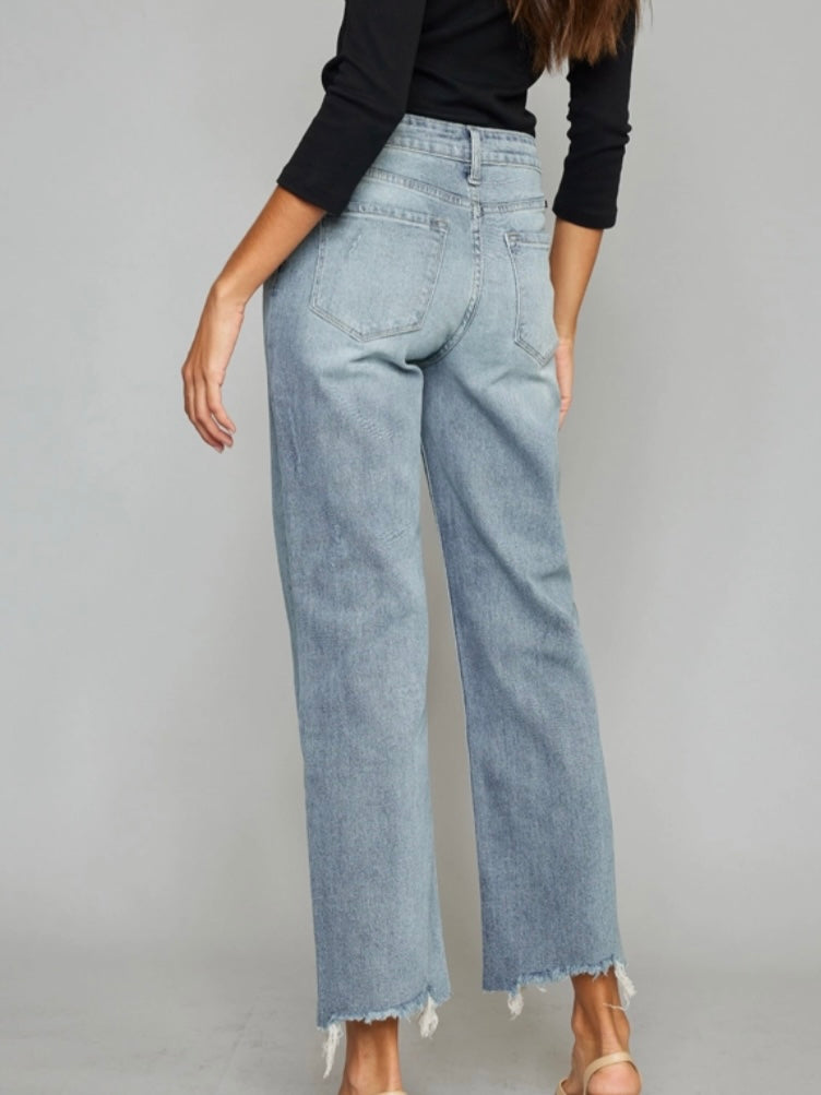 Violet Wide Leg Jeans