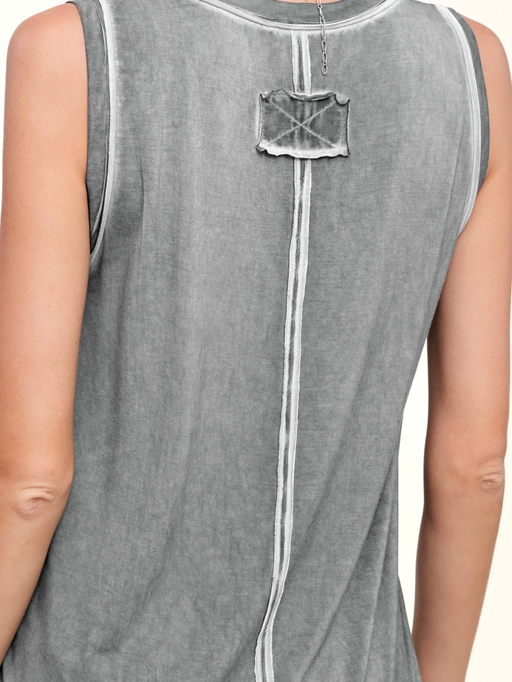 Raw Edge Revival Tank Top