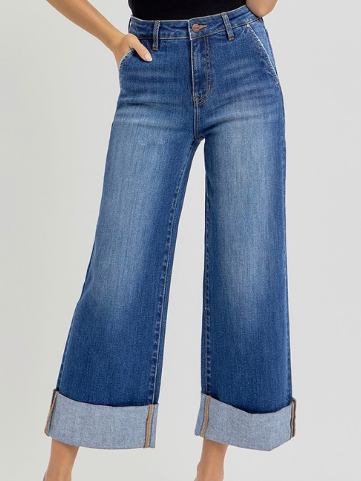 Sunset Stroll Wide Leg Jeans
