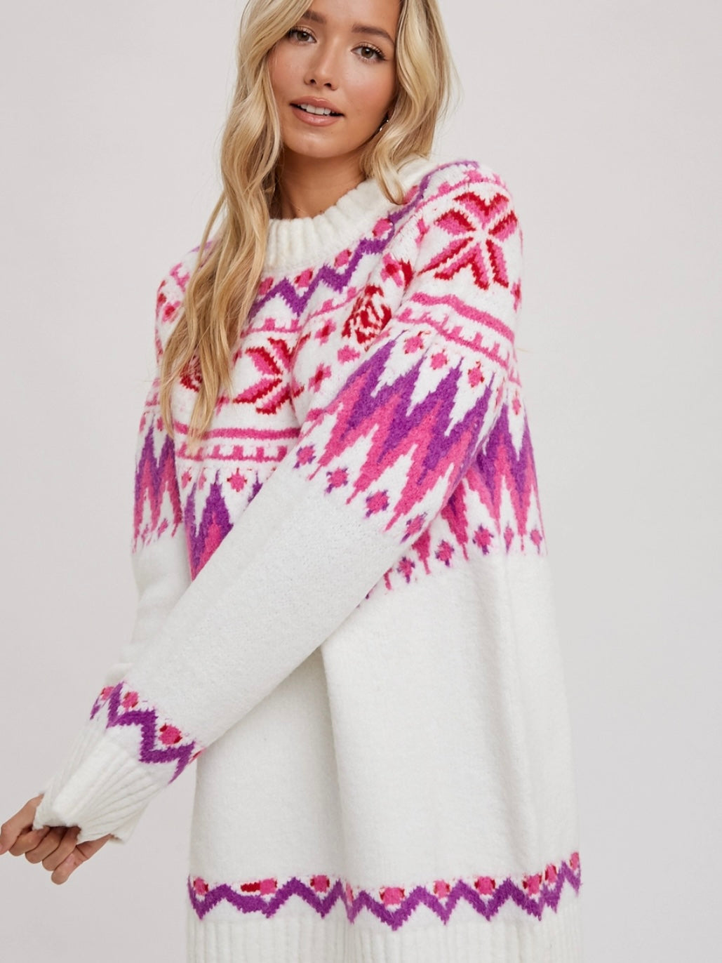 Ski Lodge Tunic Sweater