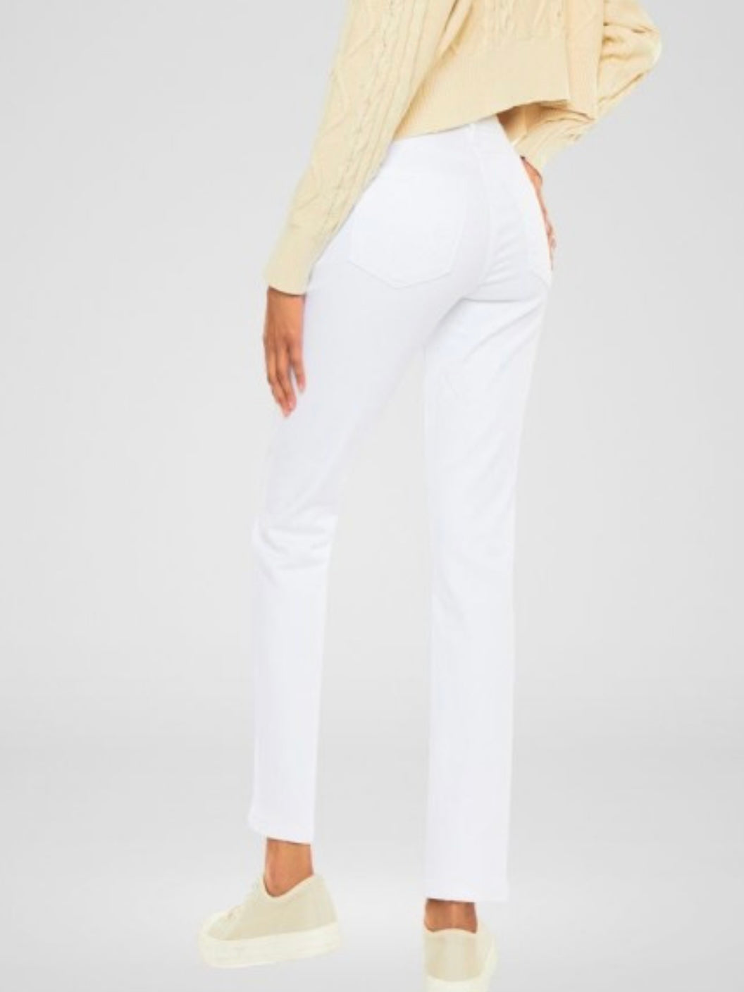 Kancan White Skinny Stretch Jeans