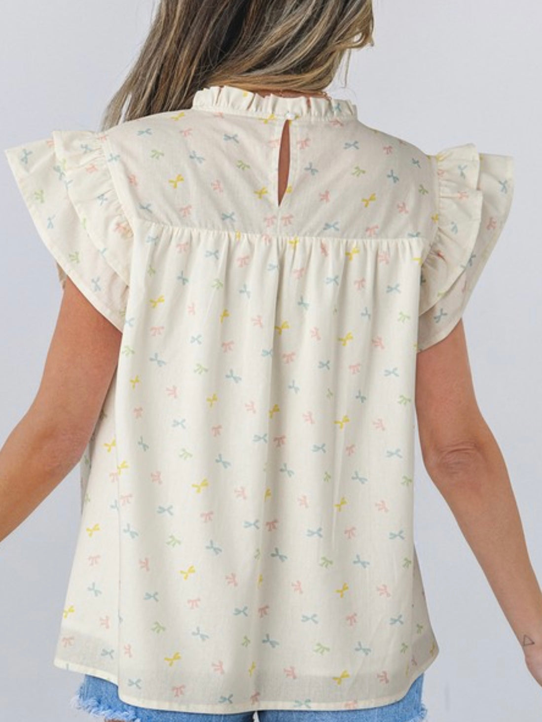 Sweet Talk Flutter Blouse