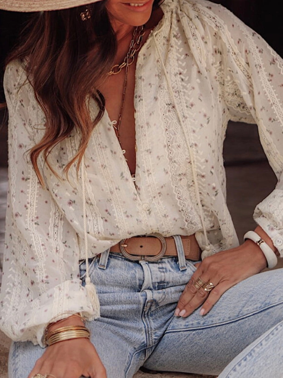 Isabella Floral Boho Top